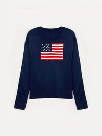 Women's American Flag Sweater