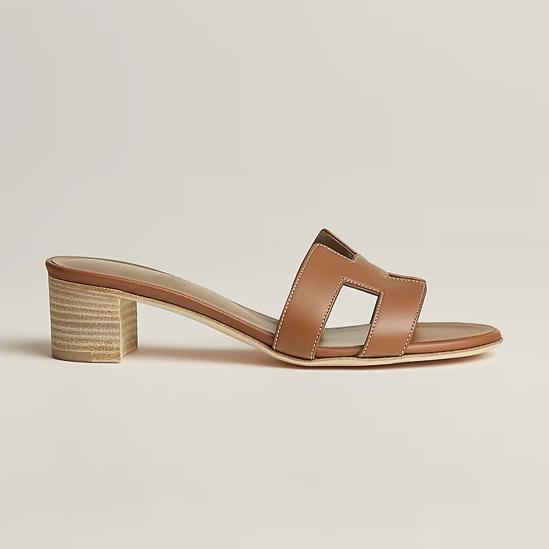 Women's Block Heel Slide Sandals