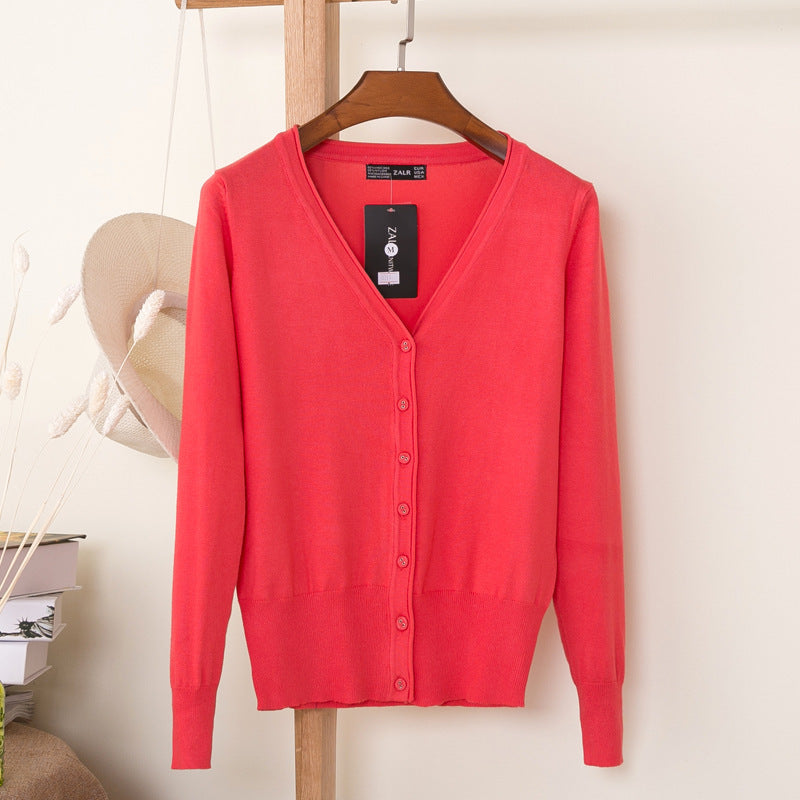 Women's Cardigan in Pastel Colors - Timeless & Comfortable