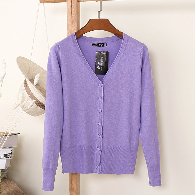 Women's Cardigan in Pastel Colors - Timeless & Comfortable