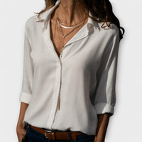Women's Chic Blouse for Office & Evening Elegance