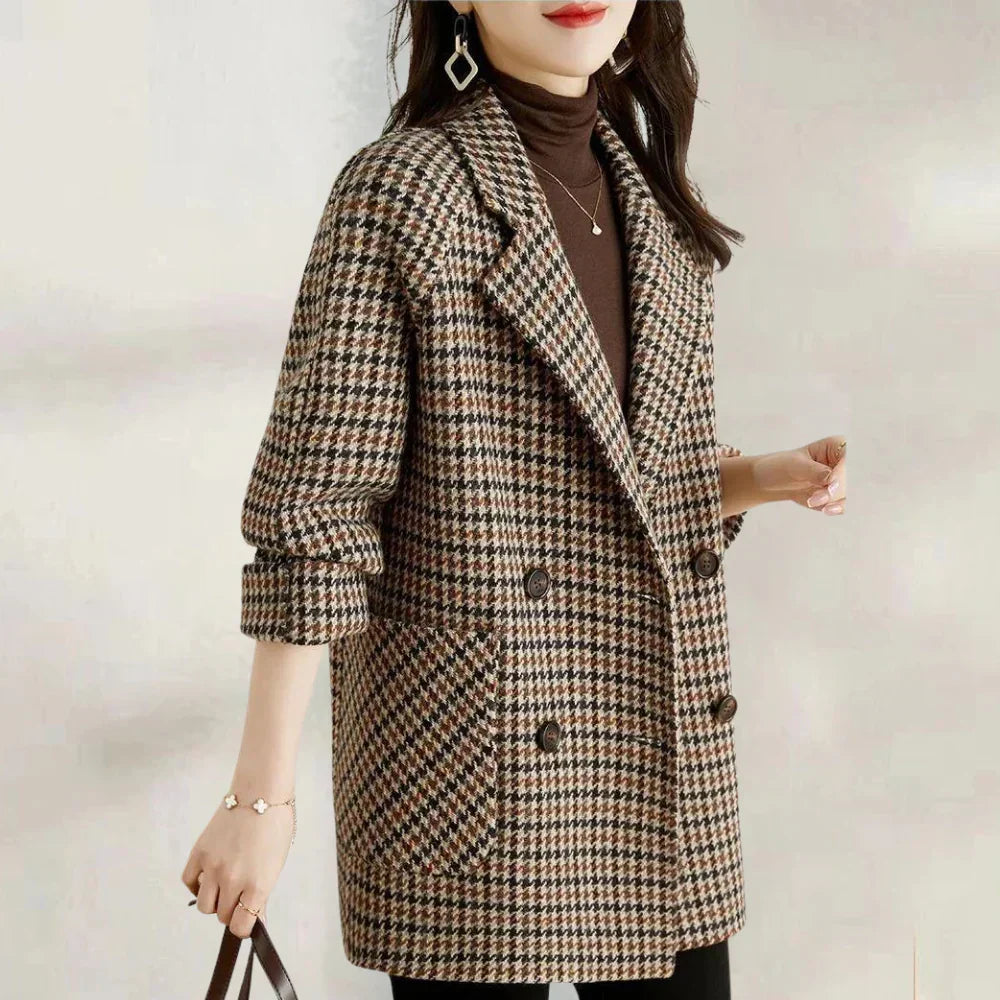 Women's Classic Double-Breasted Coat