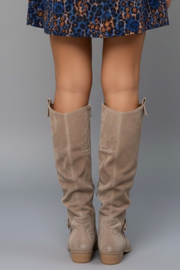Women's Comfortable Flat Knee-High Boots