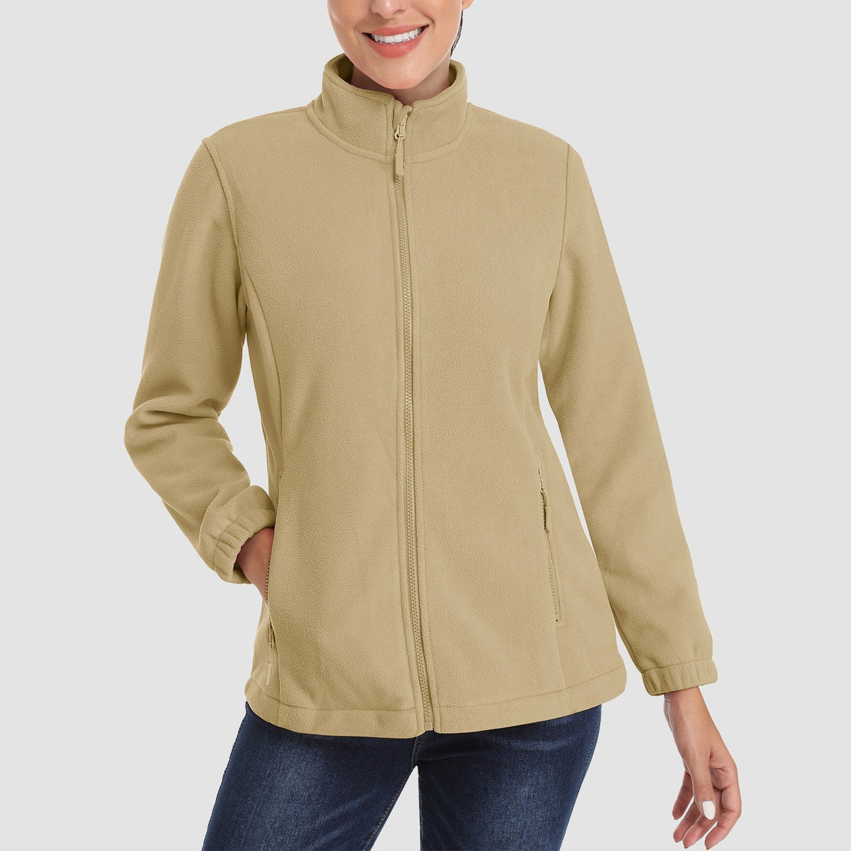 Women's Comfortable Full-Zip Jacket