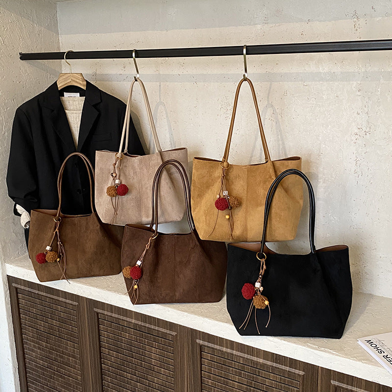Women's Comfortable Tote Bag with Playful Charm