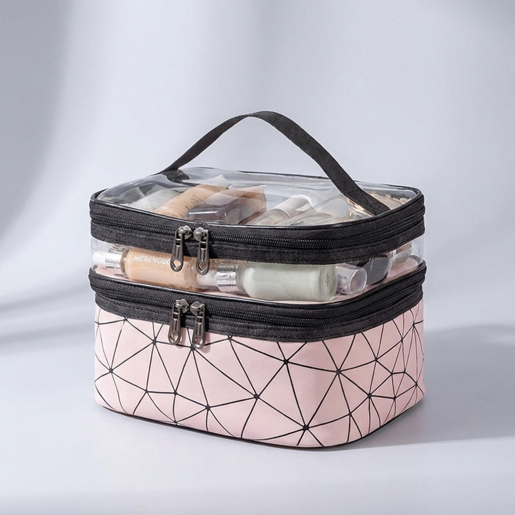 Women's Compact Travel Toiletry Bag - Organized and Stylish