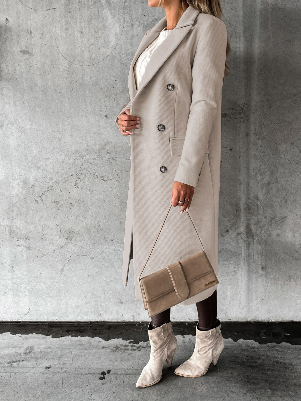 Women's Elegant and Comfortable Long Coat