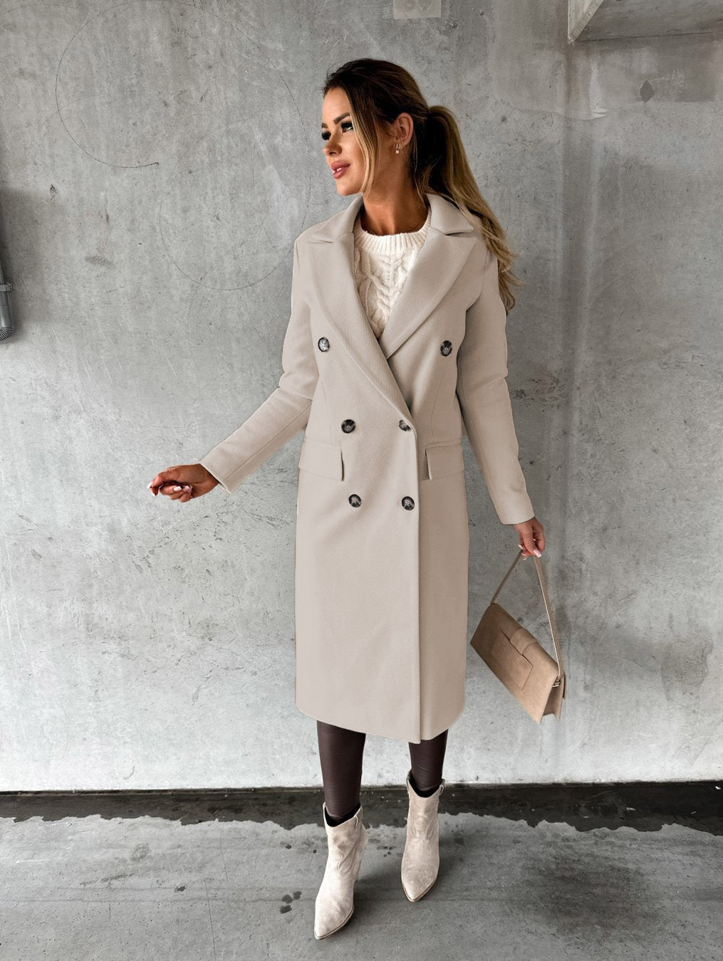 Women's Elegant and Comfortable Long Coat