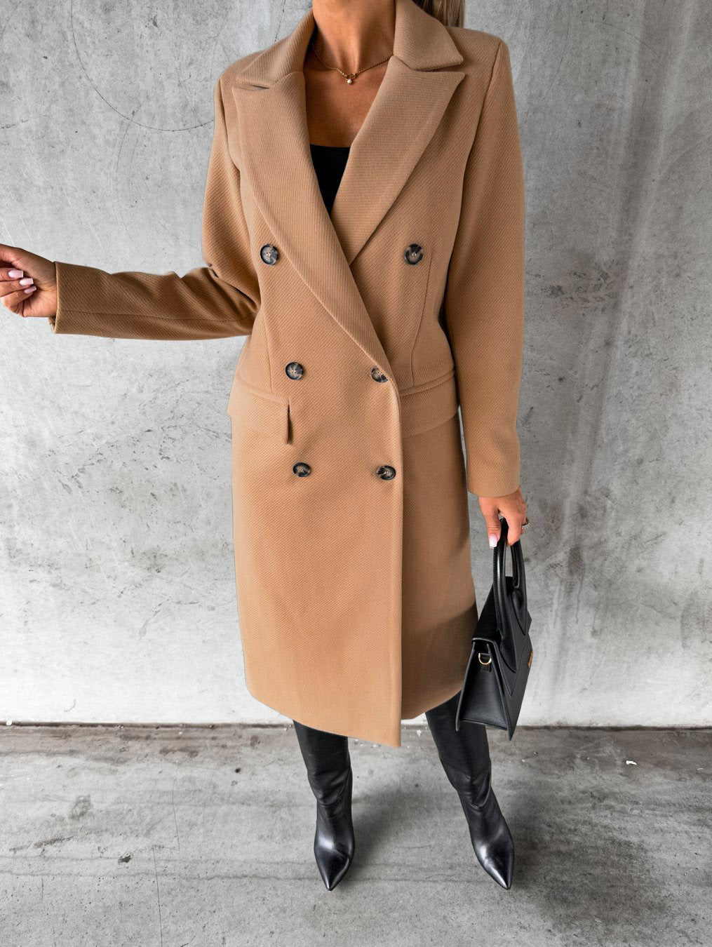 Women's Elegant and Comfortable Long Coat