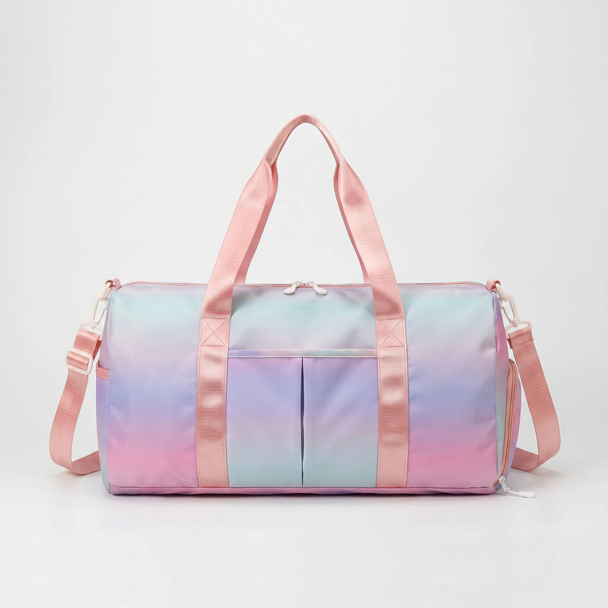 Women's Fitness Gym Duffel Bag with Shoe Compartment
