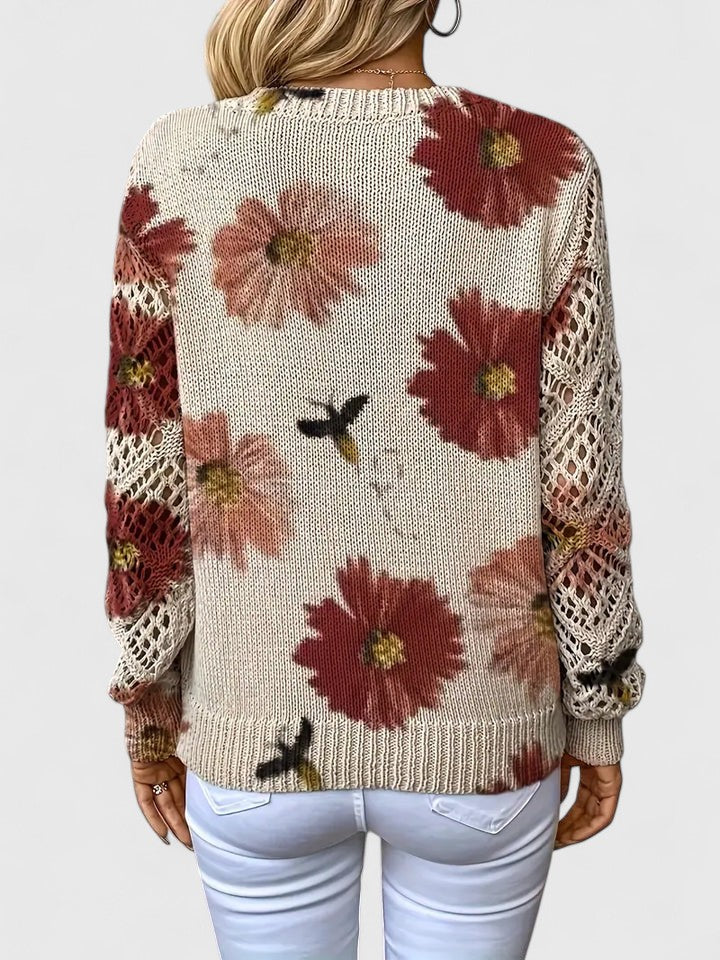Women's Floral Cardigan