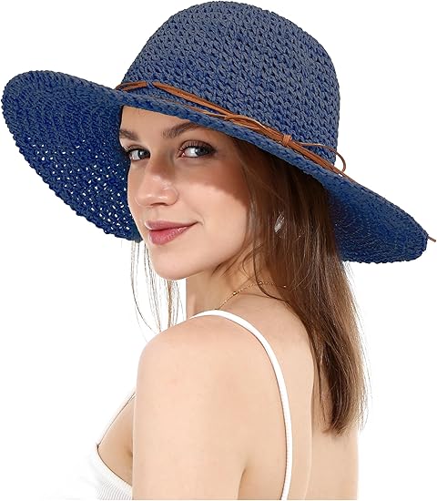 Women's Foldable Sun Hat with UV Protection