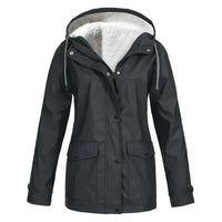 Women's Hooded A-Line Raincoat