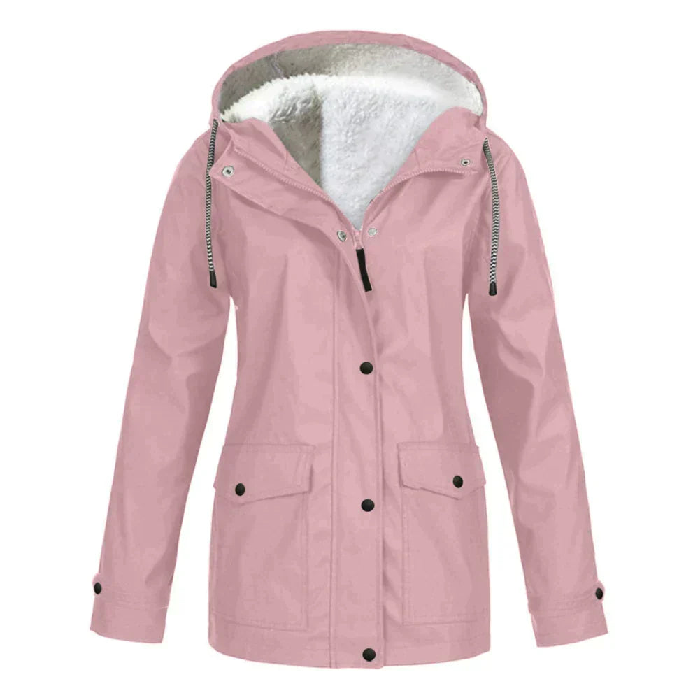 Women's Hooded A-Line Raincoat