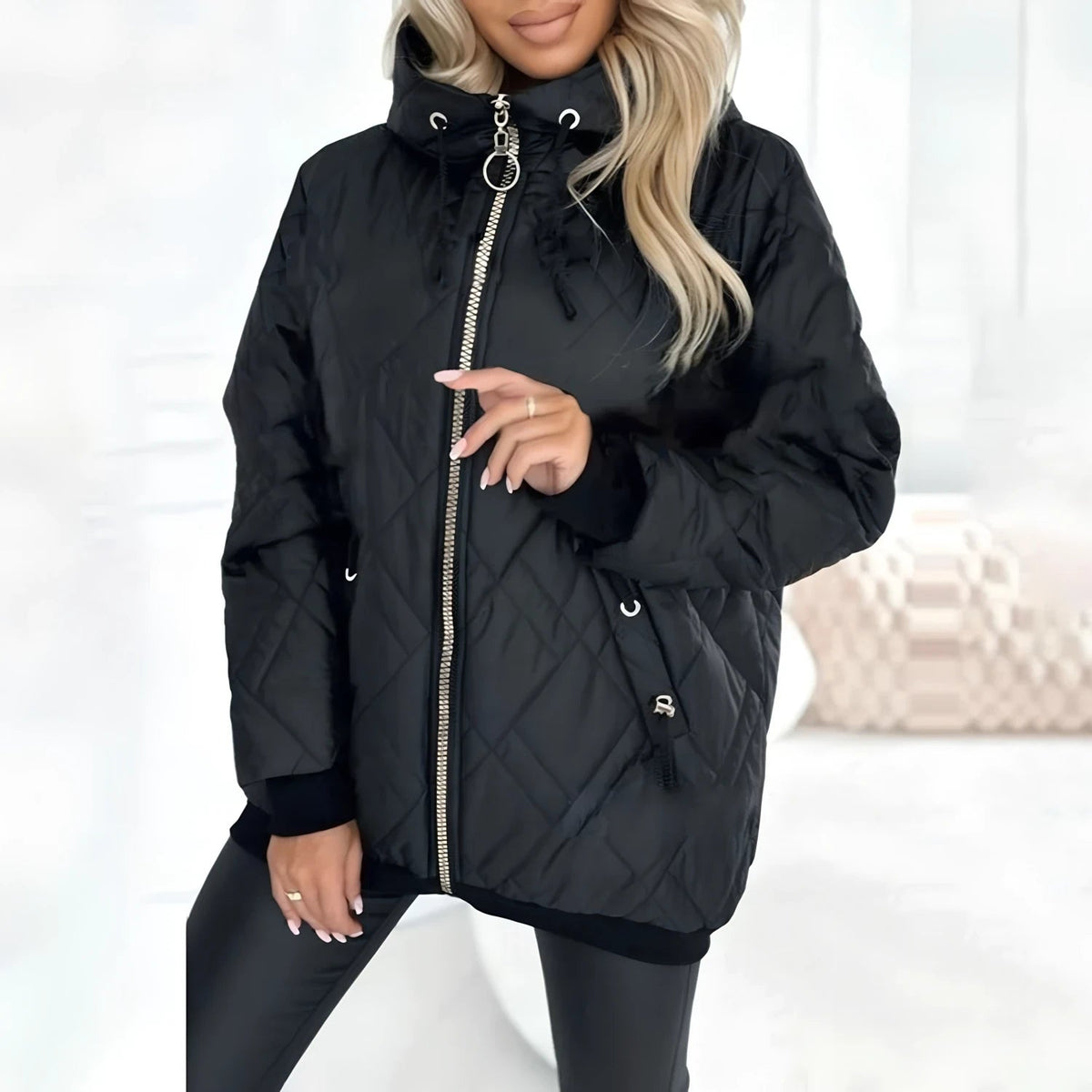 Women's Hooded Padded Puffer Jacket