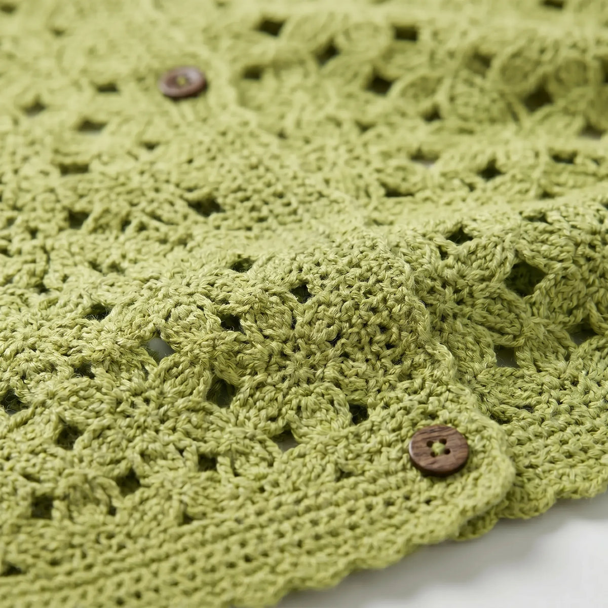 Women's Lightweight Openwork Cardigan