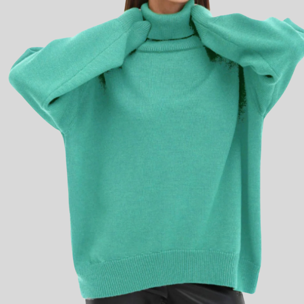 Women's Modern Turtleneck Sweater