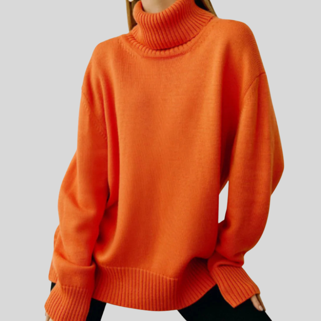 Women's Modern Turtleneck Sweater