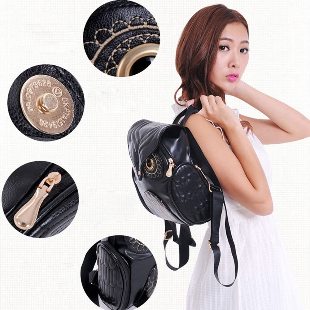 Women's Multi-Pocket Owl Backpack