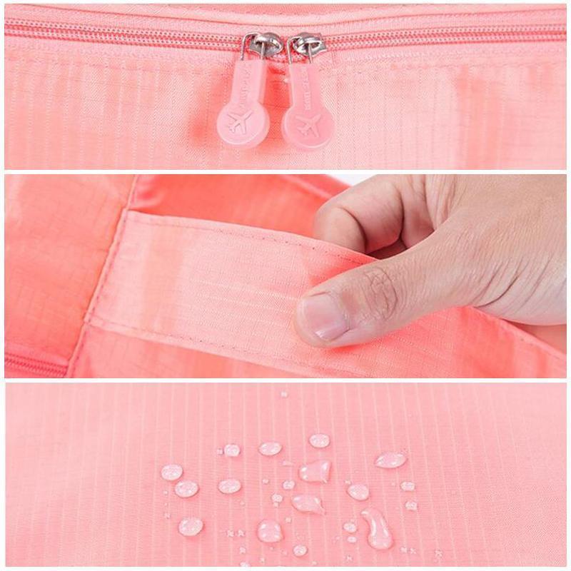 Women's Multifunctional Waterproof Polyester Travel Packing Cube Set