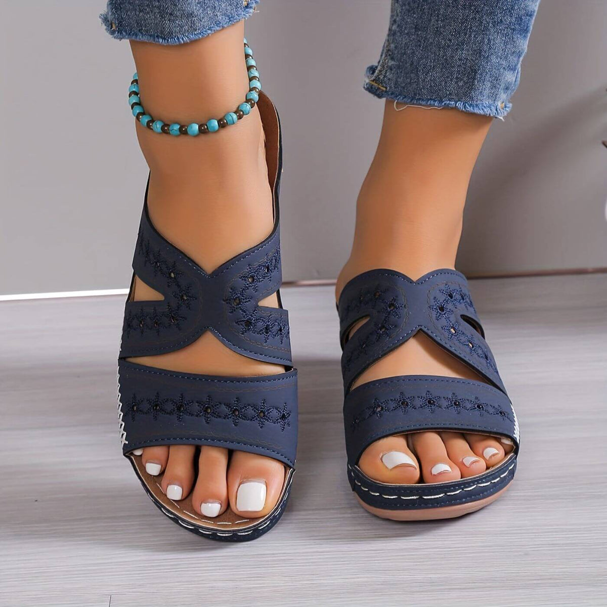 Women's Open-Toe Wedge Sandals