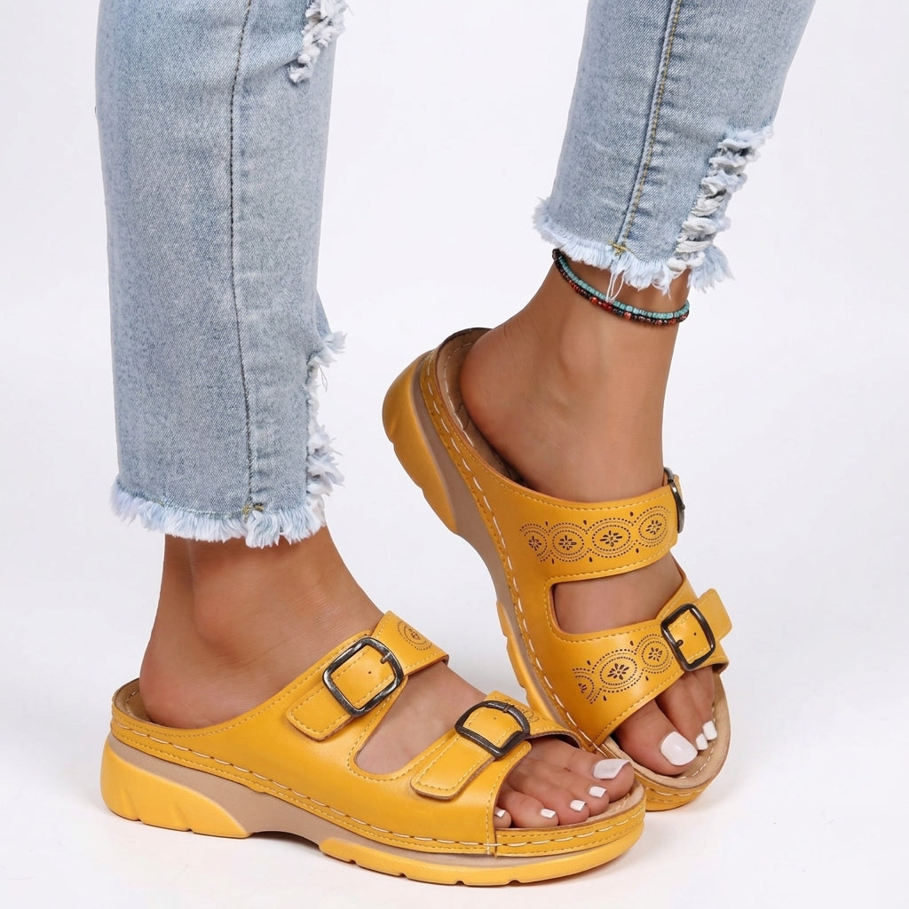 Women's Orthopaedic Comfort Sandals with Gel Sole