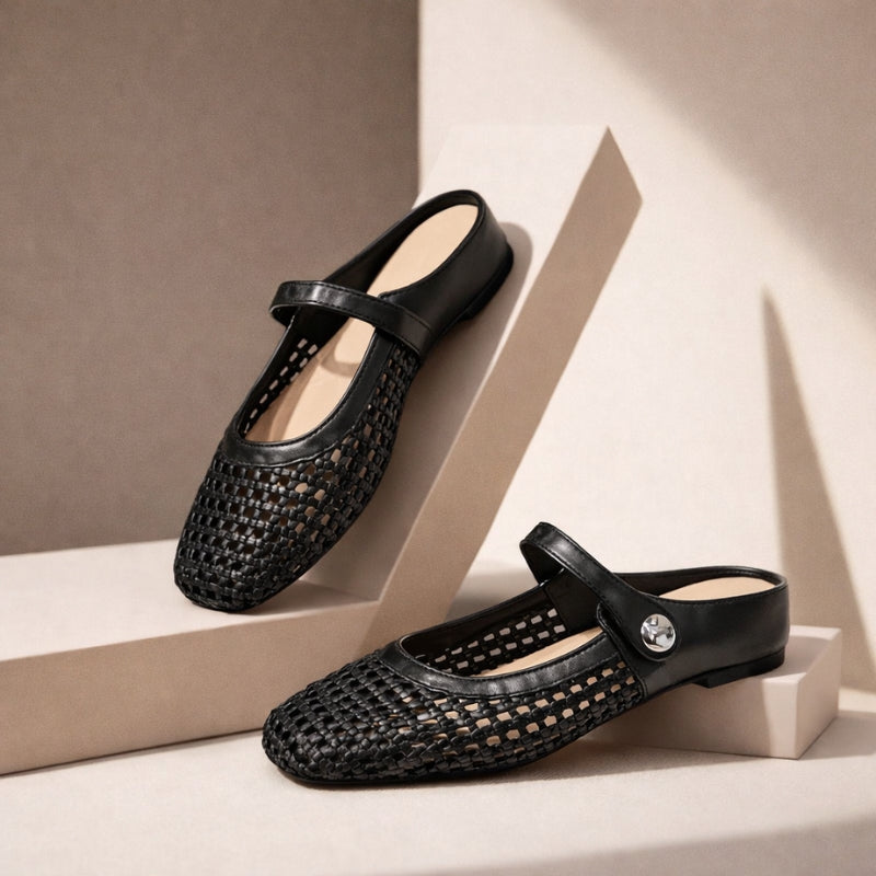 Women's Orthopedic Mule Flats for All-Day Comfort