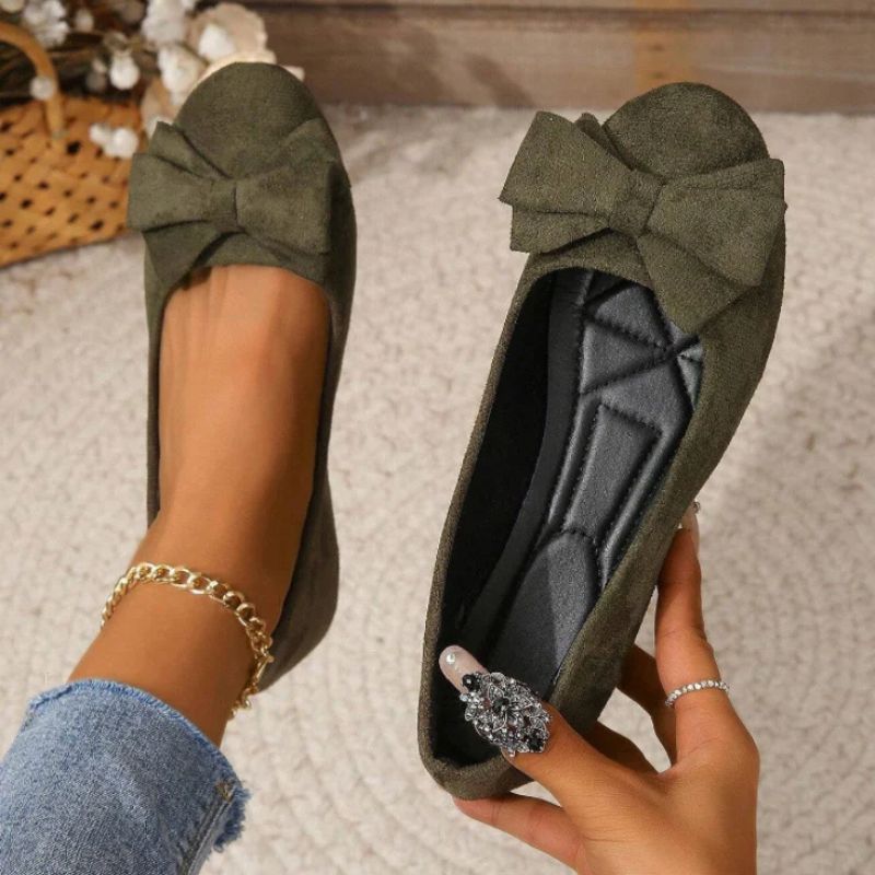 Women's Orthopedic Wide-Fit Ballet Flats for All-Day Comfort