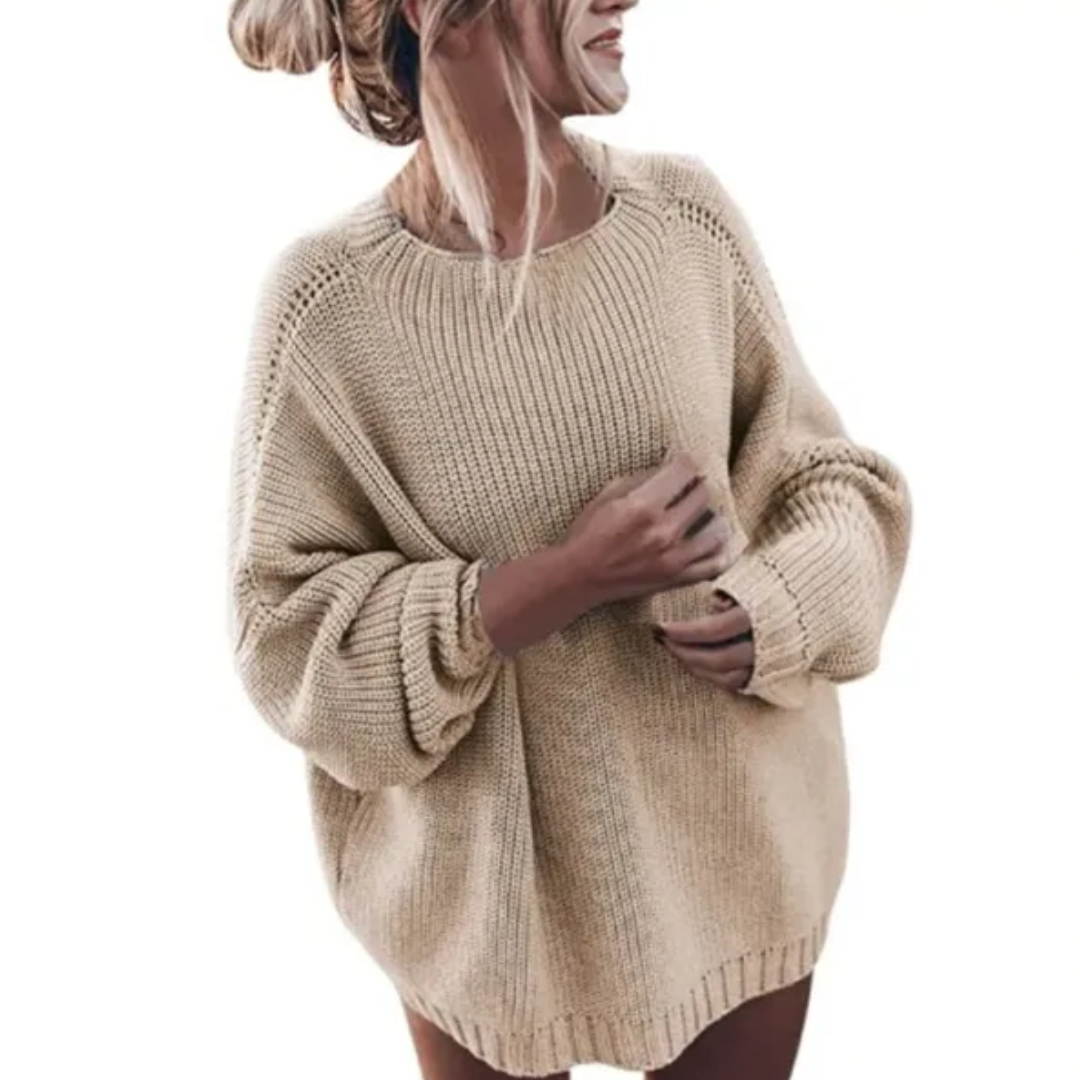 Women's Oversized Crewneck Sweater