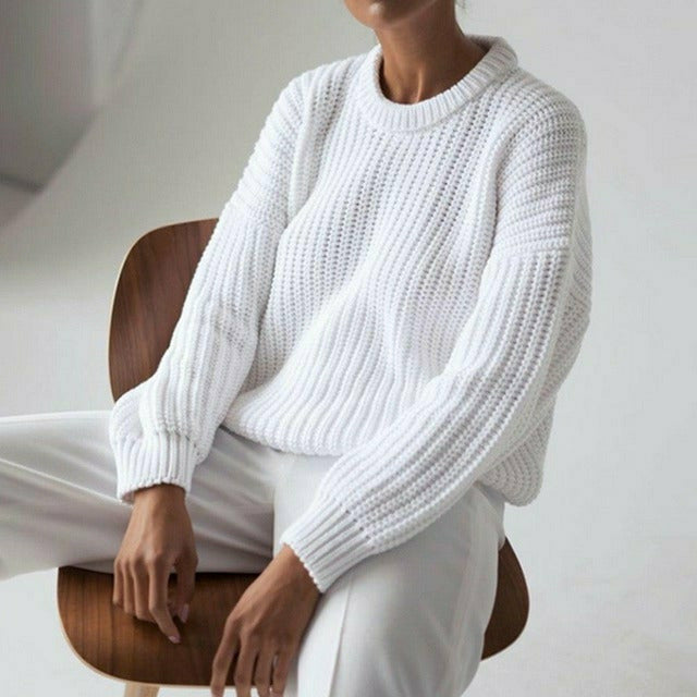 Women's Oversized Crewneck Sweater