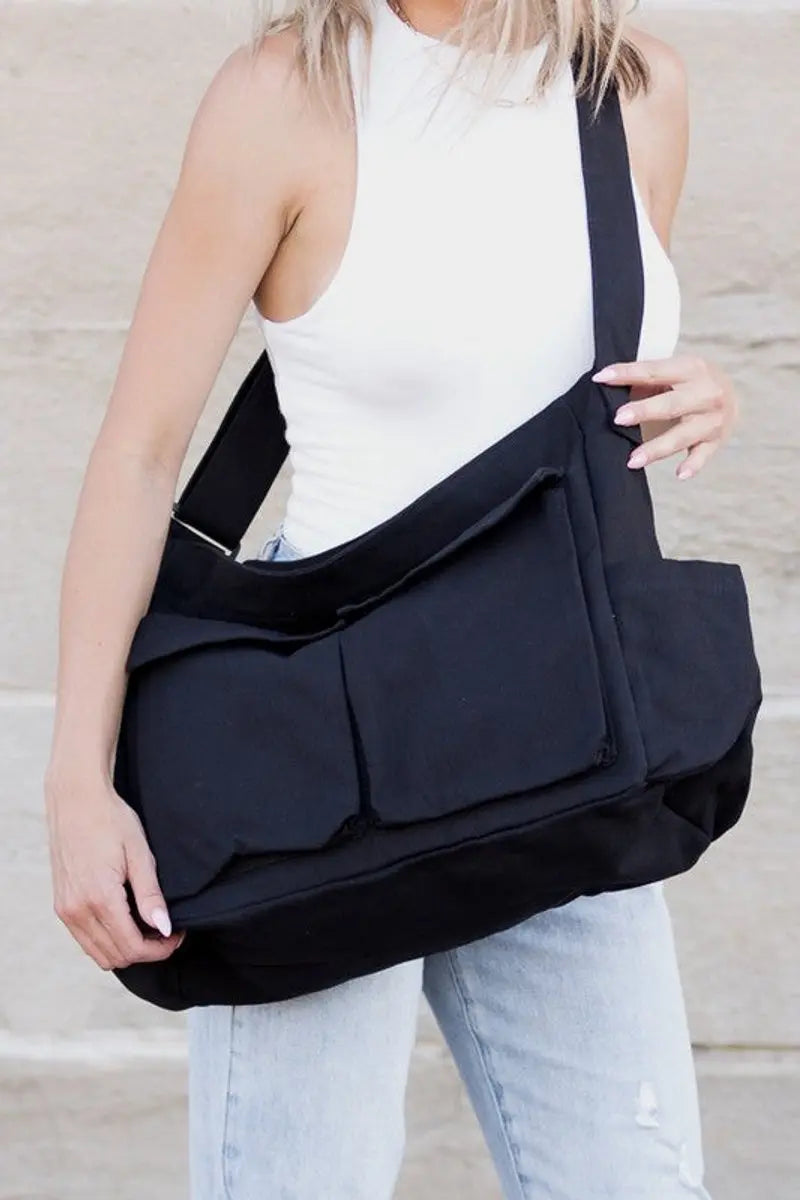 Women's Oversized Messenger Shoulder Tote Bag