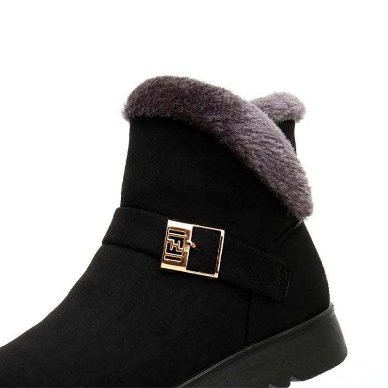 Women's Plush Snow Boots
