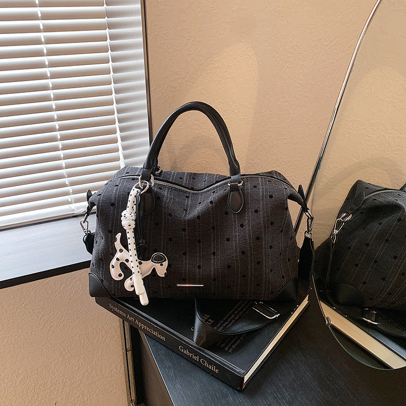 Women's Polka Dot Weekend Travel Bag