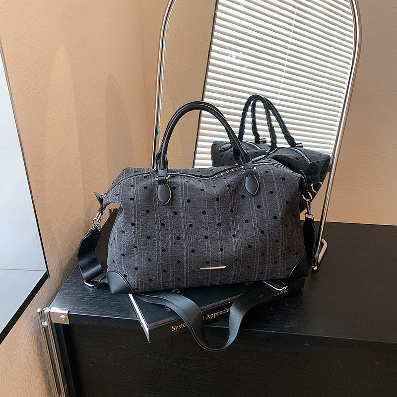Women's Polka Dot Weekend Travel Bag