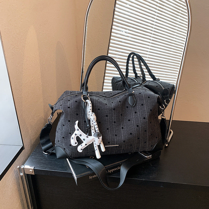 Women's Polka Dot Weekend Travel Bag