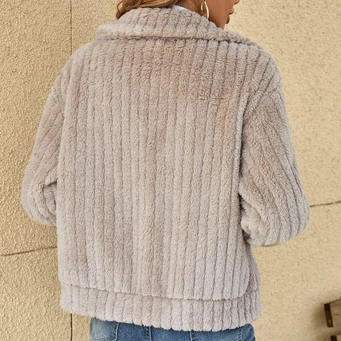 Women's Relaxed Fit Zip-Up Jacket