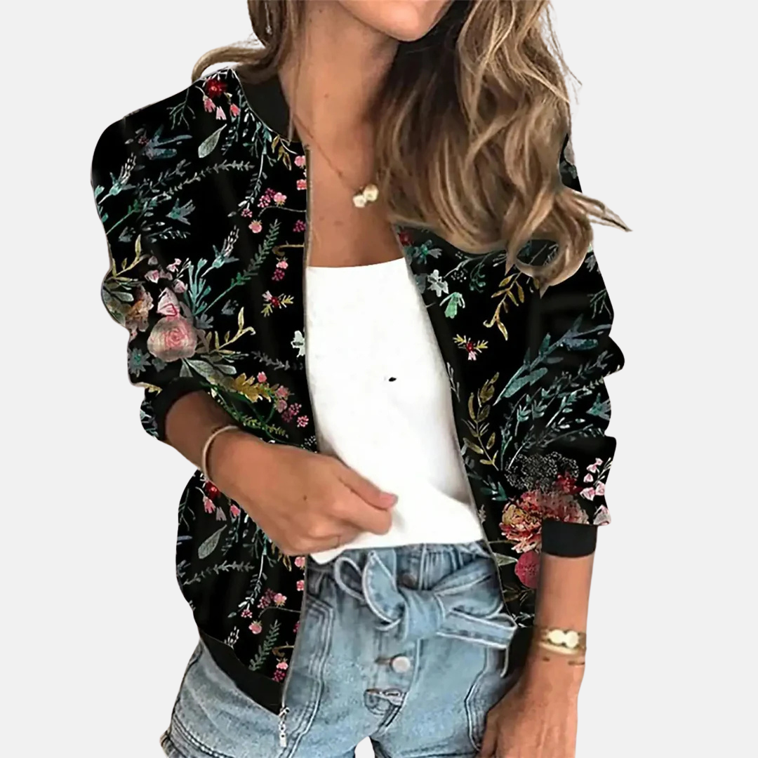 Women's Retro Bomber Jacket