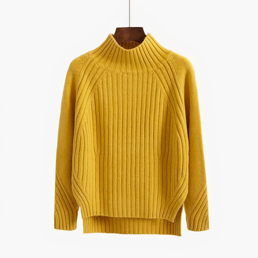 Women's Rib-Knit Turtleneck Sweater