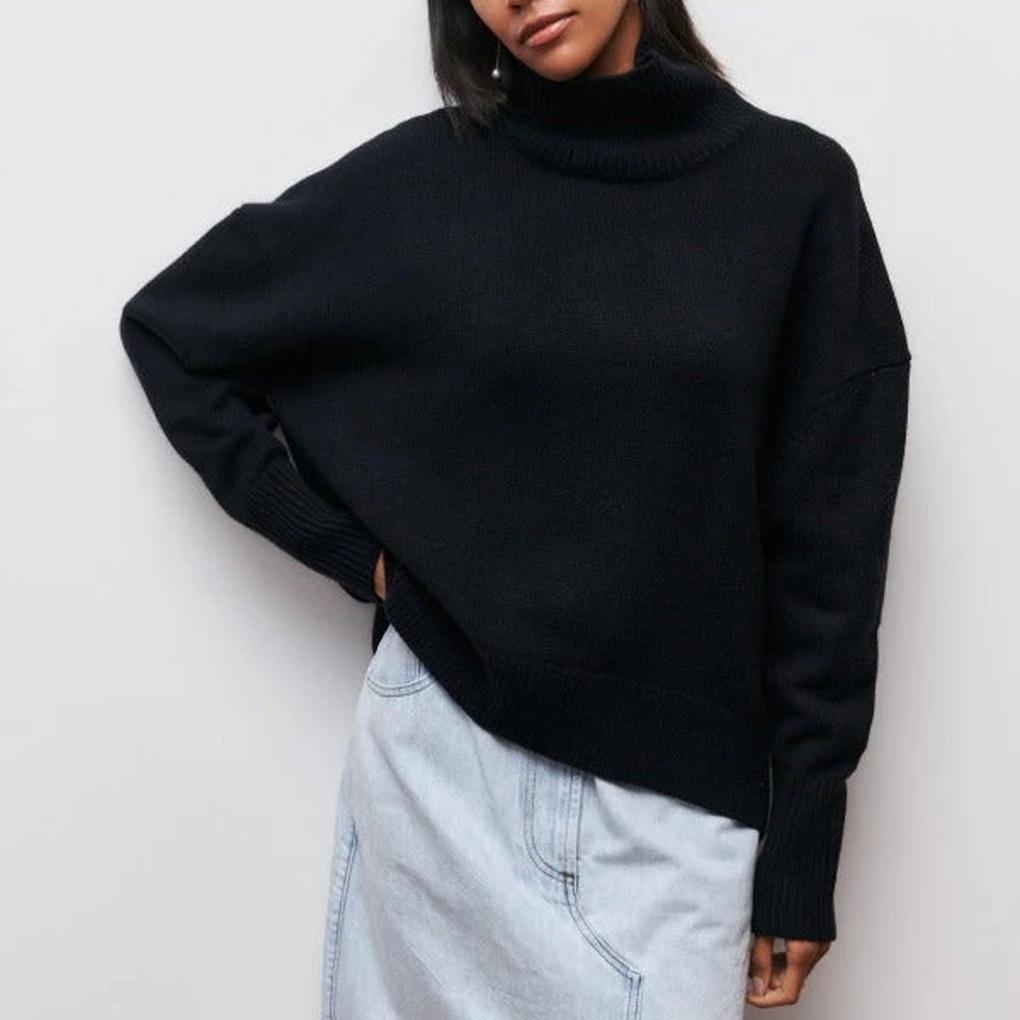 Women's Roll-Neck Sweater