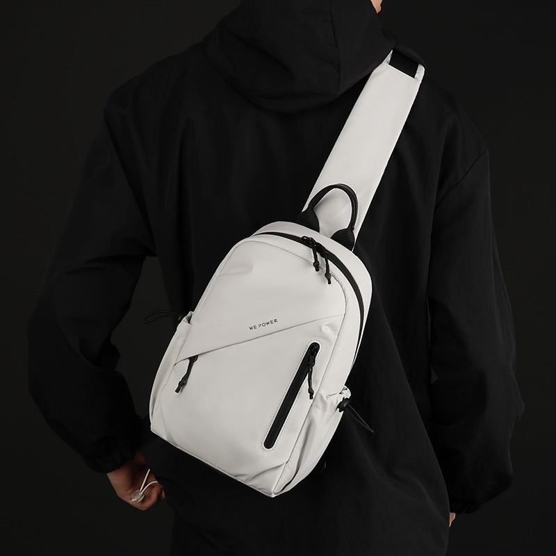 Women's Sling Backpack with Ergonomic Shoulder Padding and Multifunctional Compartments