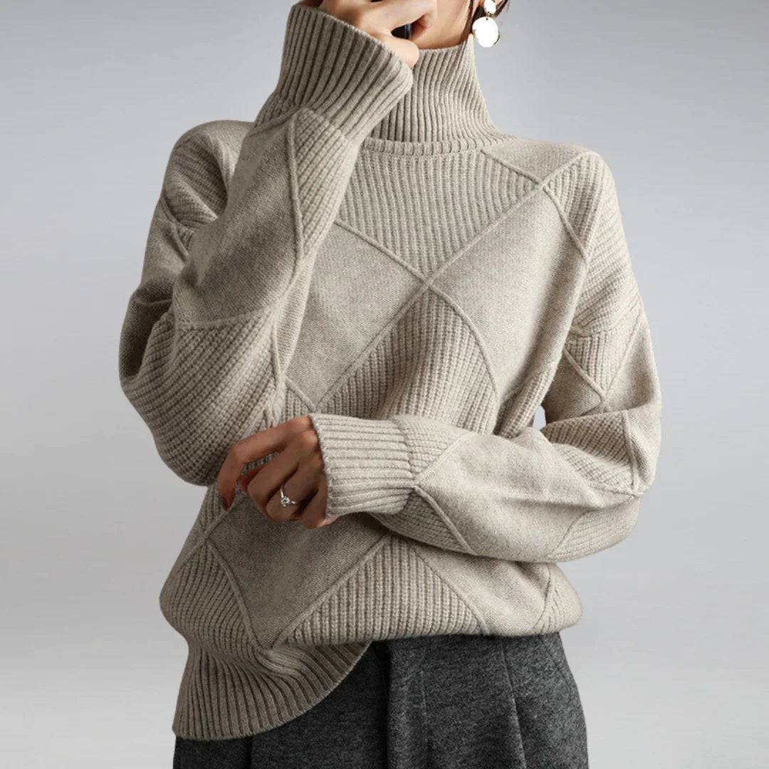 Women's Soft Turtleneck Sweater