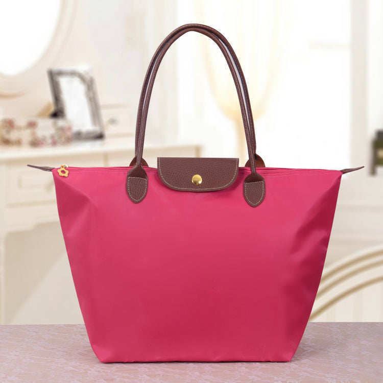 Women's Stylish Oxford Style Shoulder Bag
