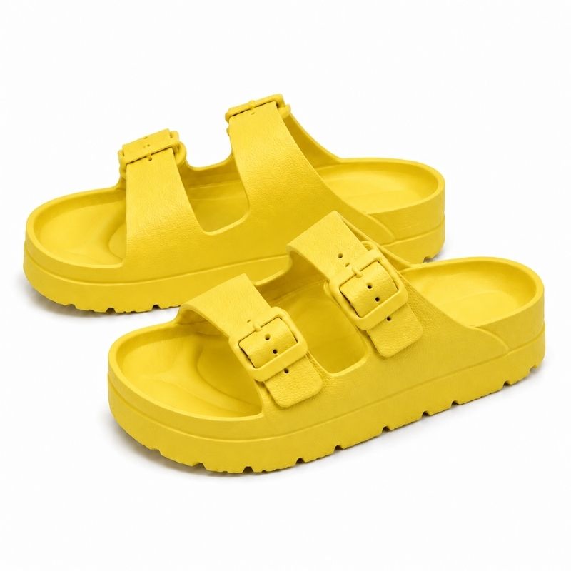 Women's Thick-Sole Shock-Absorbing Slides
