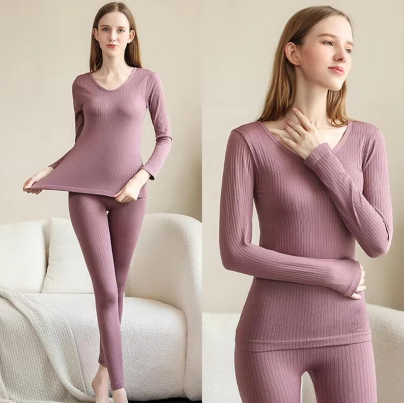 Women's Thin Long-Sleeve Thermal Top