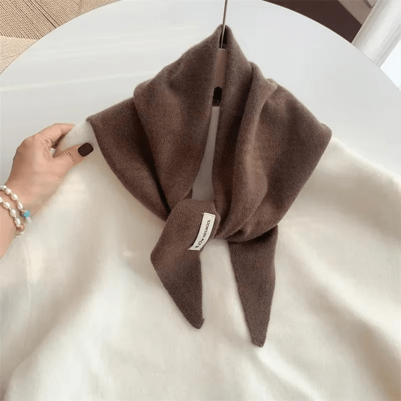 Women's Triangle Scarf and Warm Wrap