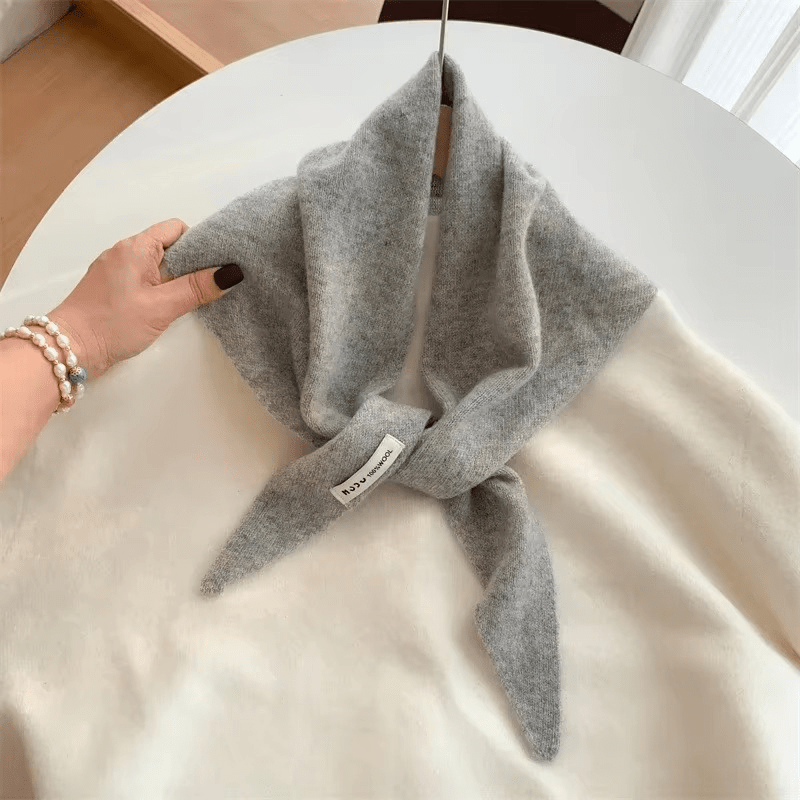 Women's Triangle Scarf and Warm Wrap