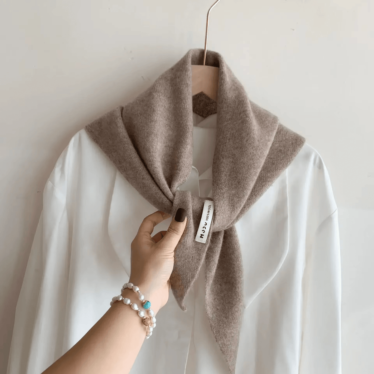 Women's Triangle Scarf and Warm Wrap