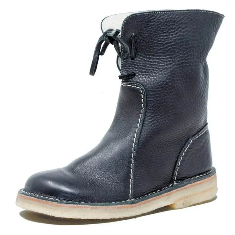 Women's Waterproof Warm-Lined Winter Boots - Comfortable and Stylish
