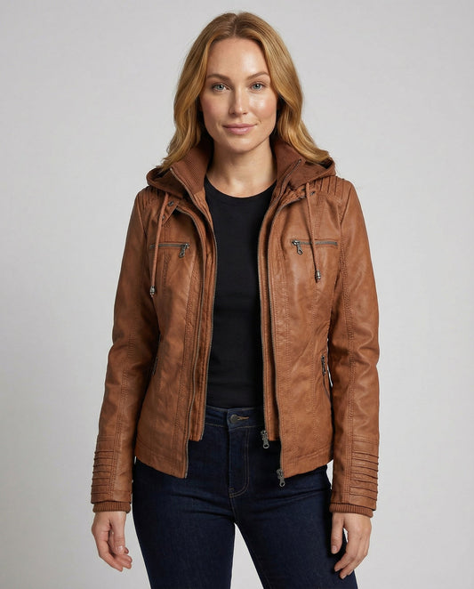Women's Weatherproof Hooded Jacket