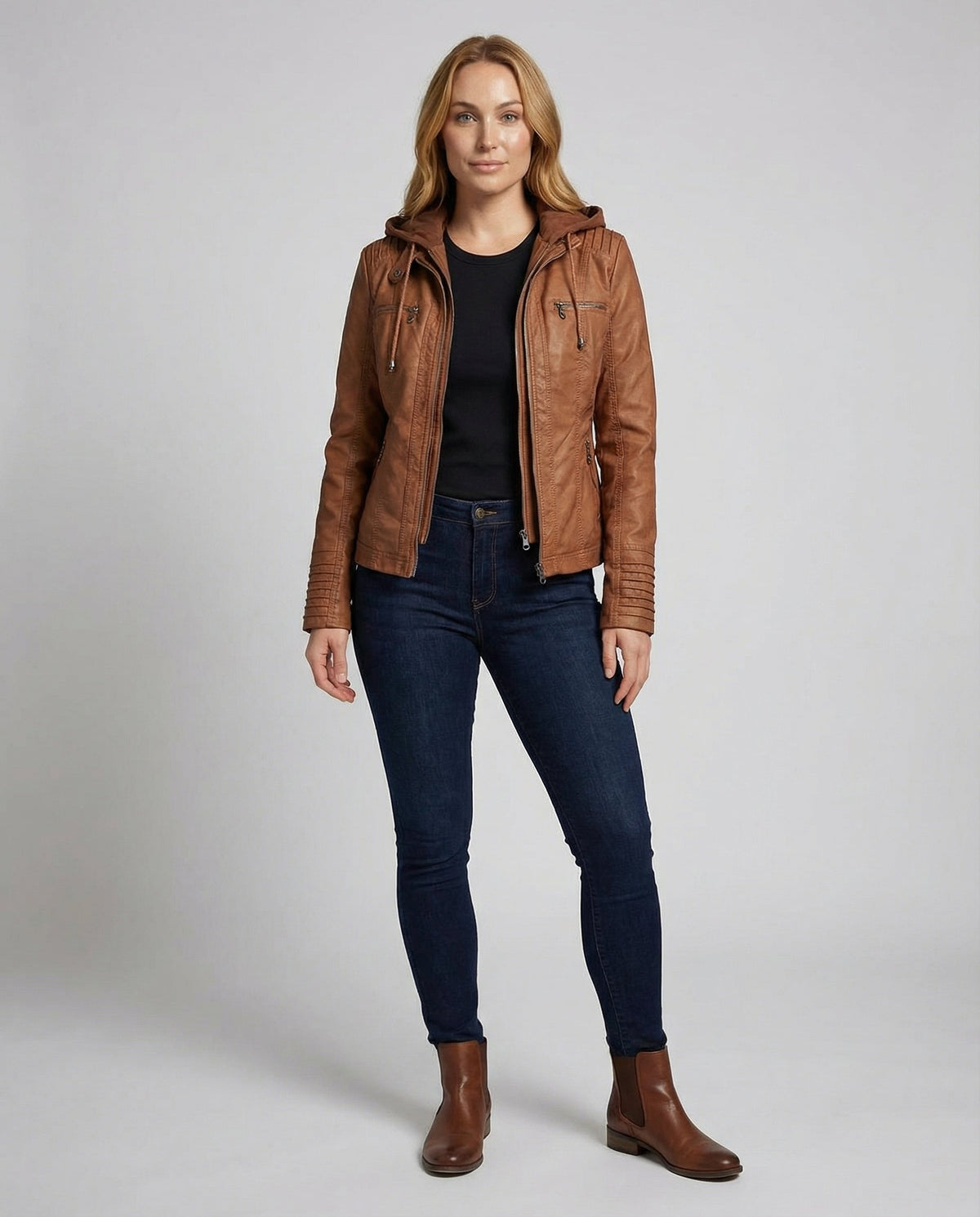 Women's Weatherproof Hooded Jacket